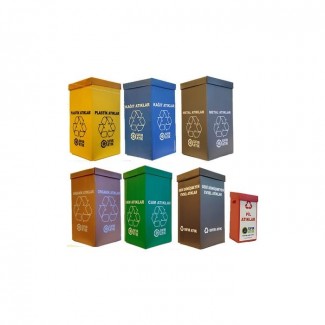 POLİKARBON SIFIR ATIK KUTULARI