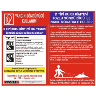 Yangın Söndürücü Kullanım Talimatı