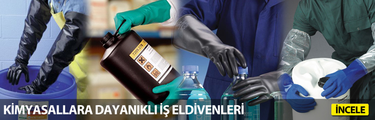 kimyasal koruma eldivenler